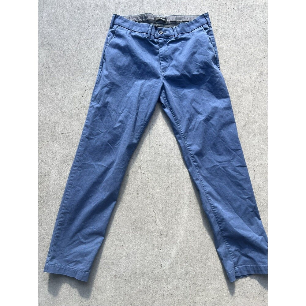 EXPRESS Men's Blue Skinny Fit Hyper Stretch Chino Pants 32 x 32